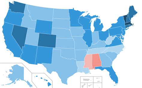 Filepublic Opinion Of Same Sex Marriage In Usa By Statesvg Wikipedia