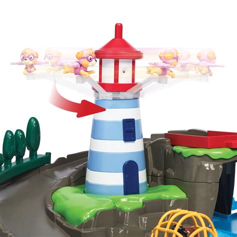 Paw Patrol Skye And Zumas Lighthouse Rescue Track Set Complete