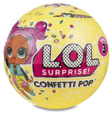 Mga Entertainment Lol Surprise Doll Confetti Pop Series 3 2b