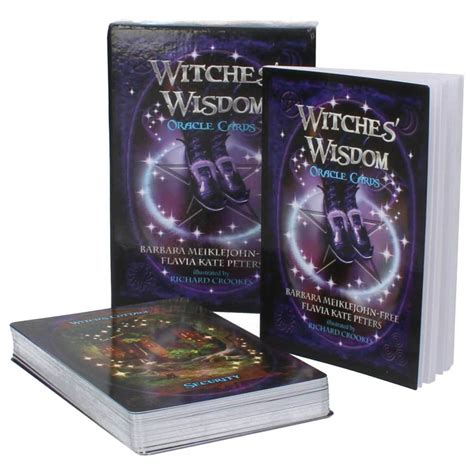 Witches Wisdom Oracle Cards And Guidebook 48 Tarot Nemesis Now Wiccan Pagan Ebay