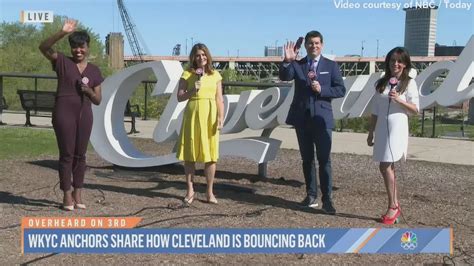 Nbcs Today Show Welcomes Wkycs Go Team To Discuss How Cleveland Is