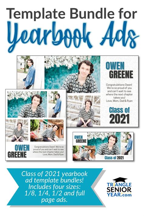 Yearbook Ad Templates Easy To Cutomize Artofit