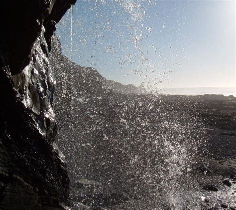 Behind The Waterfall Photograph By Richard Brookes Fine Art America