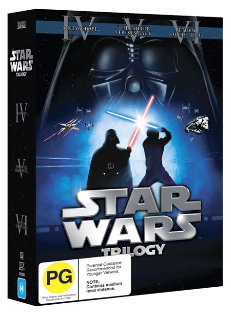 Star Wars Trilogy Episodes Iv V Vi 6 Disc Box Set Dvd Buy Now