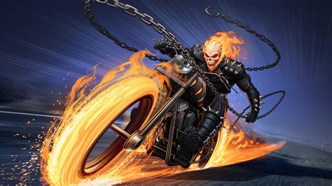 3840x2160 Ghost Rider Superhero 4k Hd 4k Wallpapersimagesbackgrounds