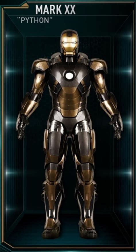 Check Out Every Iron Man Armor In The Mcu Starting With Mark I Artofit