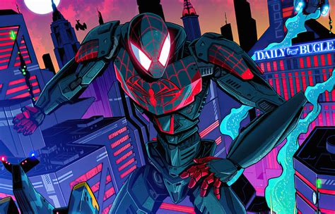 1400x900 Spider Man Mecha Miles Morales 4k 1400x900 Resolution Hd 4k