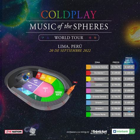 Coldplay Per Cu L Ser A El Setlist De Su Concierto En Lima