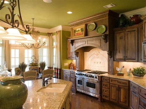 They fall under the traditional kitchen design because country kitchens are meant to be used rather than admired, cabinets are usually made with durable, lasting materials such as wood. French Country Kitchen Cabinets: Pictures & Ideas From ...