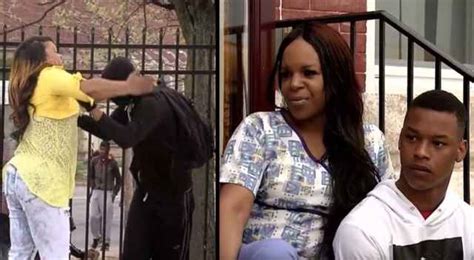Mom Caught Smacking Her Son During Baltimore Riots Speaks Out Says They Re Making Life Changes