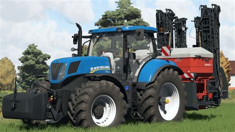 New Holland T7 AC Series FS22 Mod Mod For Landwirtschafts Simulator