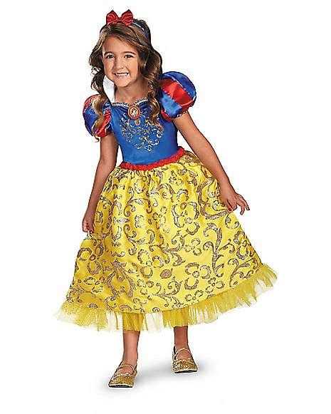 Kids Snow White Costume Deluxe Disney Princess