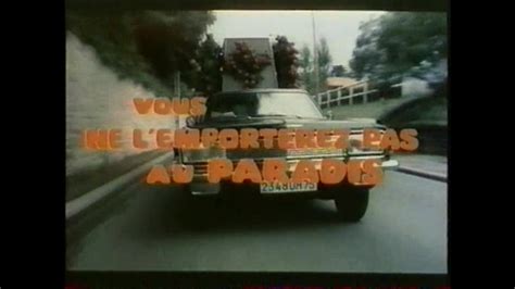 Vous Ne L Emporterez Pas Au Paradis 1975 Bande Annonce YouTube