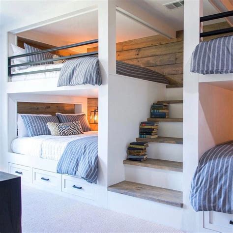 To cater to different needs and spaces, bunk beds come in different shapes and forms. What decor over the bed? in 2020 | Bunk beds built in, Diy ...
