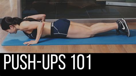How To Push Ups Properly For Beginners Youtube