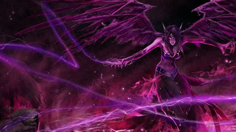 Morgana The Fallen Angel From League Of Legends Game Art Hq
