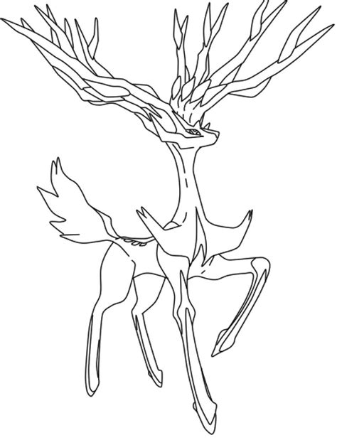 Discover all our printable coloring pages, to print or download for free ! Pokemon Coloring Pages Xerneas at GetColorings.com | Free ...