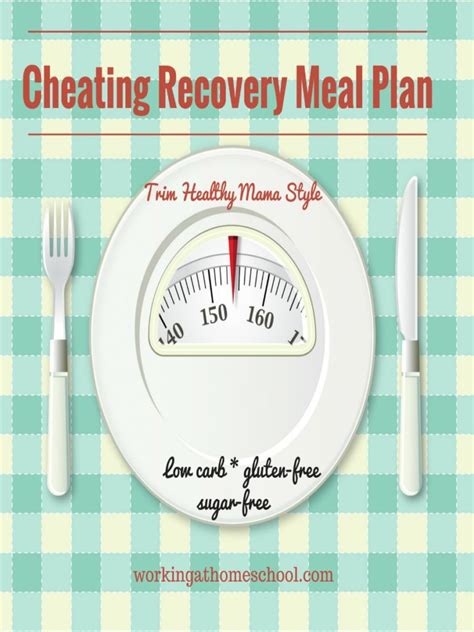 Recover from Cheating on Your Diet - Trim Healthy Mama Style