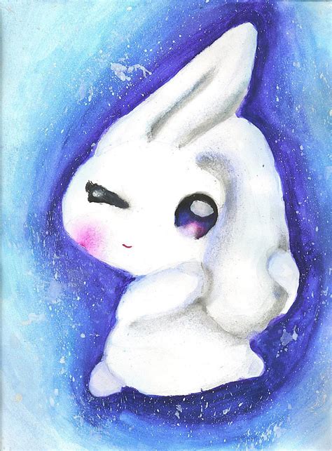 Anime Bunny By Crazy About Drawing Fanart Central