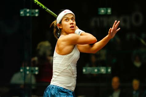 She won the british open title in 2005, 2006, 2008, and 2012, as well as the world open title a record 7 times in 2005, 2006. Nicol David Umum Bersara