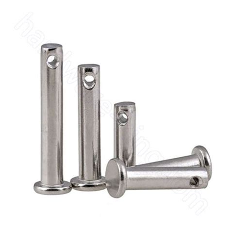 Clevis Pins 304 A2 Stainless Pin For Retaining R Clips And Split Pins