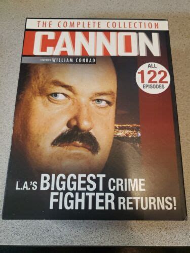 Cannonthe Complete Collection5 Seasons 122 Episodes Dvd Box Set