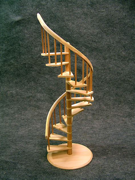 Miniature Spiral Staircase Handcrafted Etsy Doll House Doll House