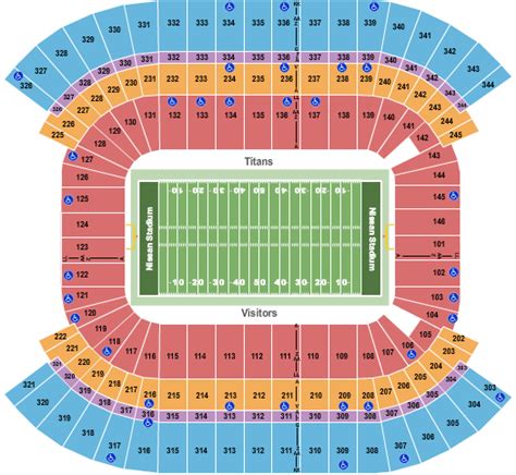 Nissan Stadium Seating Chart Rows Seat Numbers And Club Seats