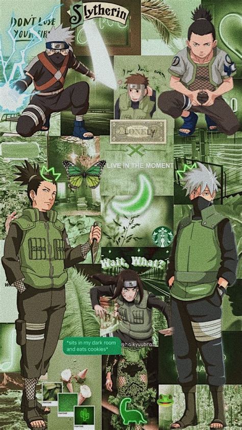 Green Anime Wallpaper Kakashi Anime Wallpaper Hd