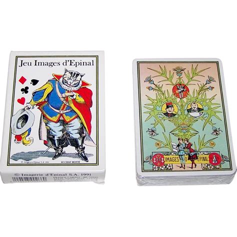 Maybe you would like to learn more about one of these? Grimaud "Jeu Images d'Epinal" Playing Cards, c.1991 from ...