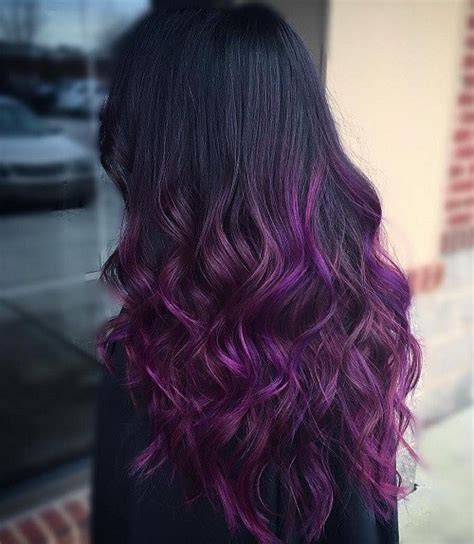 Long bob hairstyle is generally considered as playful hairstyle if you have the right character to carry with it then the. Purple Ombre Hair Ideas: Plum, Lilac, Lavender and Violet ...