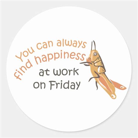 Happy Friday Sticker Zazzle