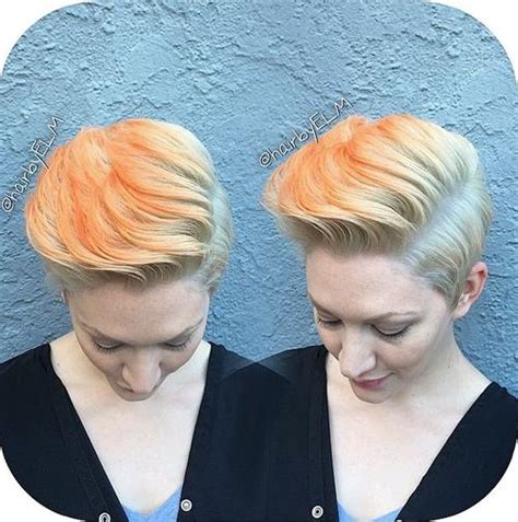 Blonde Red Brown Ombre Ed And Highlighted Pixie Cuts For Any Taste