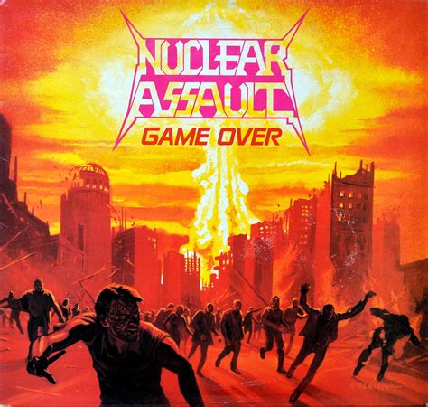 NUCLEAR ASSAULT GAME OVER ORIG UK OIS NO-BARCODE Speed ...