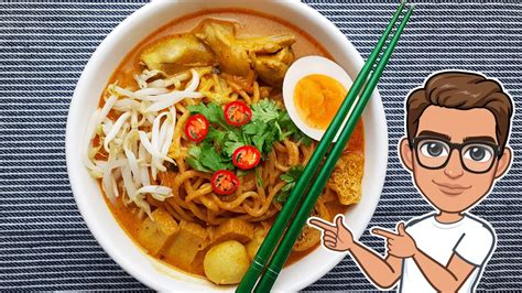 Mee Curry Recipe Curry Noodles Recipe Curry Mee Laksa Simple