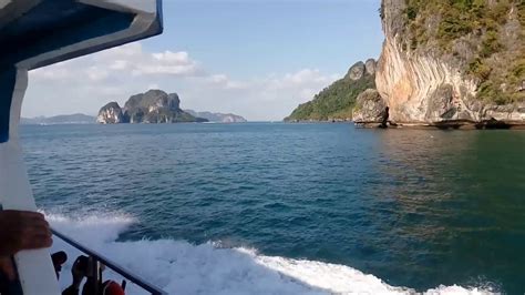 Fantastic Ferry Trip From Phi Phi Islands To Ao Nang Krabi Youtube