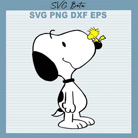 Snoopy Peanuts SVG Cut File For T Shirt Craft And Handmade Craft