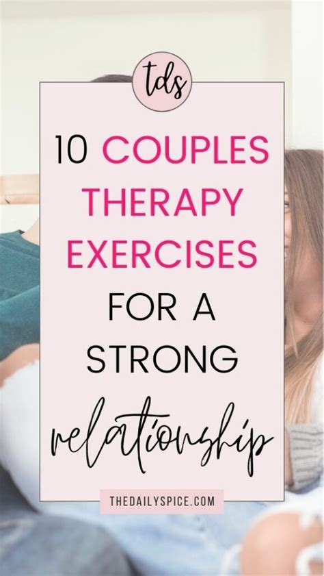 10 Couples Therapy Exercises For Building A Strong Relationship