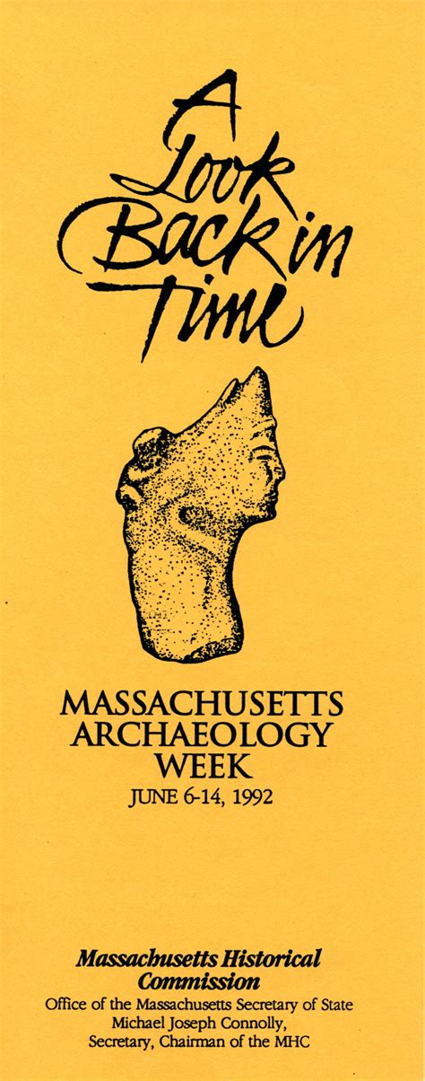 Building Massachusetts Archaeology Month Society For Historical Archaeology