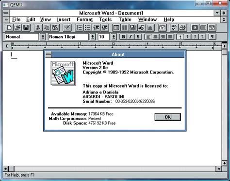 View topic - (REQUEST) Microsoft Office for windows 1.0 - BetaArchive