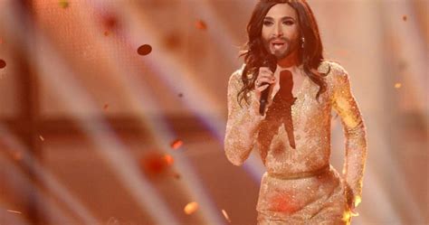 drag queen conchita wurst returns to austria following eurovision win national globalnews ca