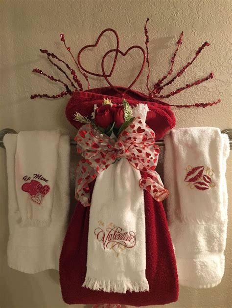 46 Cute Bathroom Decoration Ideas With Valentine Theme Homyhomee Valentine Christmas