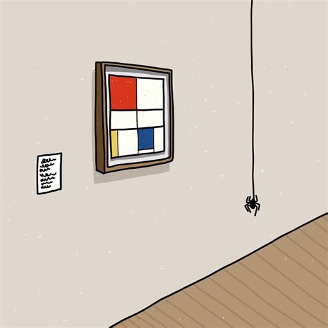 A Spider Who Likes Art Appeared Don T Kill The Spider The Spider Is