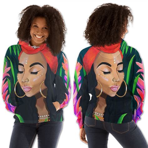 African American Hoodies Cute Afro Girl Black History Month Clothing Black Queen
