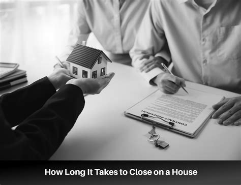 How Long It Takes To Close On A House