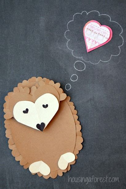 6 Heart Shaped Animals Housing A Forest Animal Crafts For Kids