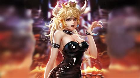 Papel De Parede Bowsette Anime 1920x1080 Mmxvdb 1557553 Papel De Parede Para Pc Wallhere