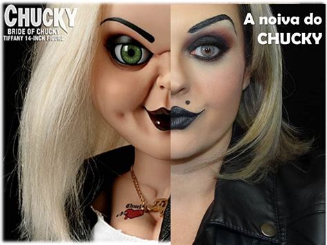 This is one bad doll! MAQUIAGEM DA TIFFANY A NOIVA DO CHUCKY - POR RENATA ...