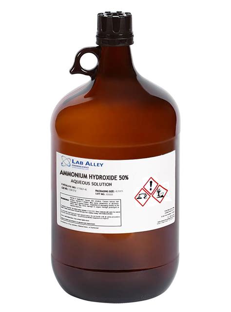 Buy Ammonium Hydroxide 50 For 31 1 Gal 88 Lab Alley