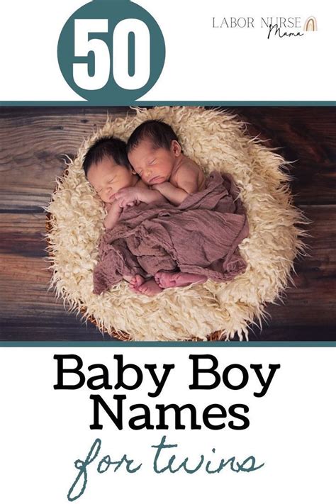 Twin Baby Boy Names Artofit